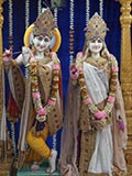 Bhagwan Shri Krishna and Shri Radhaji
